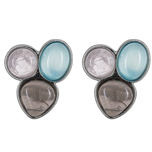 Серьги Possebon Azul, Q.Roze, Obs Fume, A0292.20.7.11 S фото 3